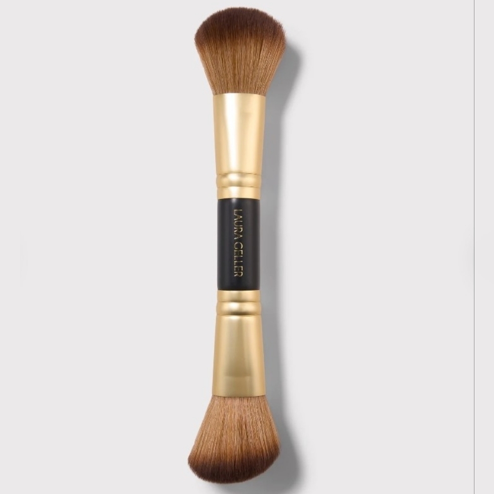 NEW! Laura Geller Dual-Ended Blush + Bronzer Brush